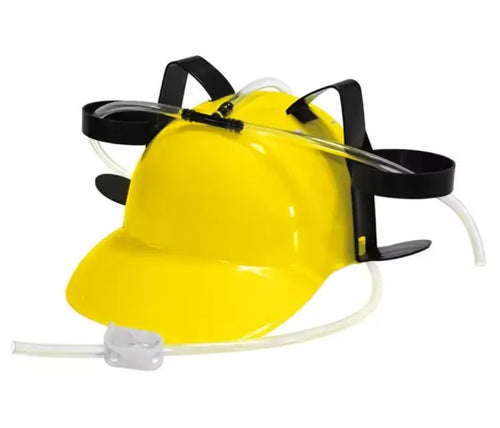 Casque à bière Jaune