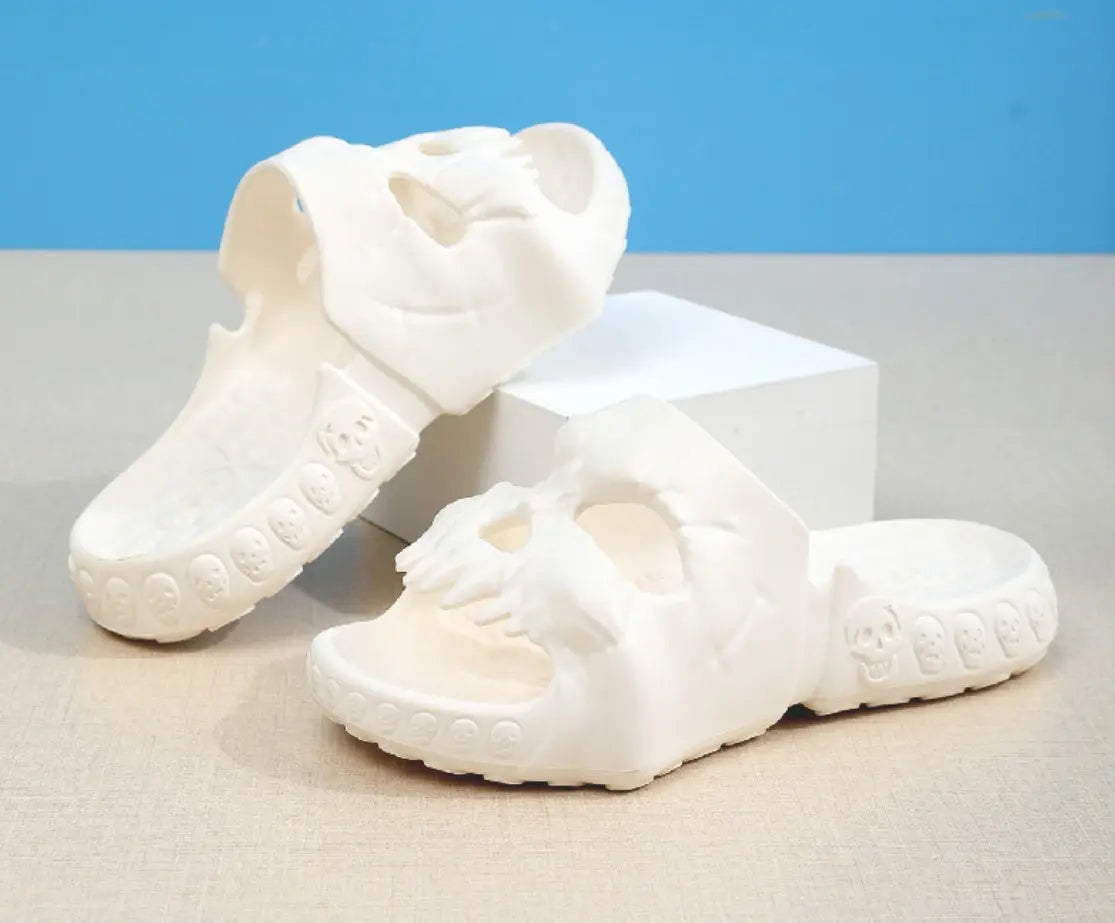 Claquettes Blanc
