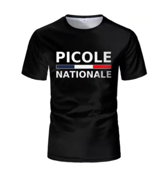 T-shirt Picole Nationale Noir