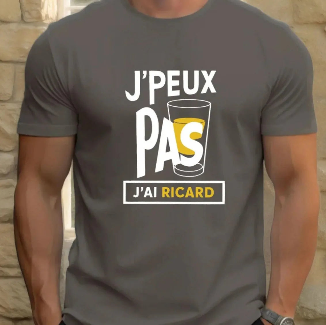 T-shirt Ricard Gris